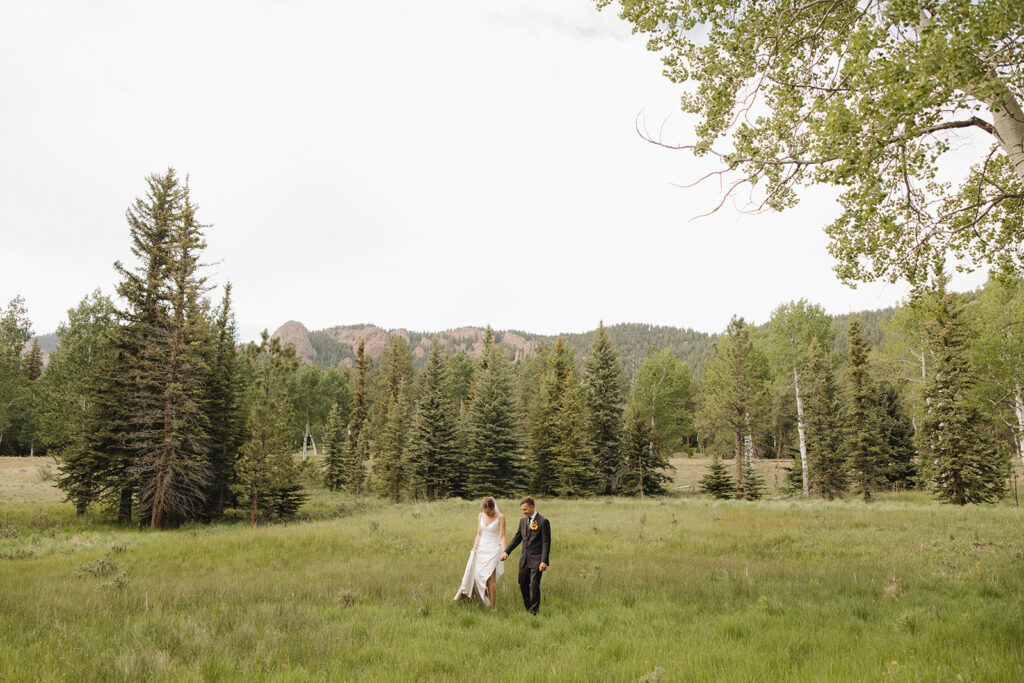 picture of the bride and groom during their bridal portraits