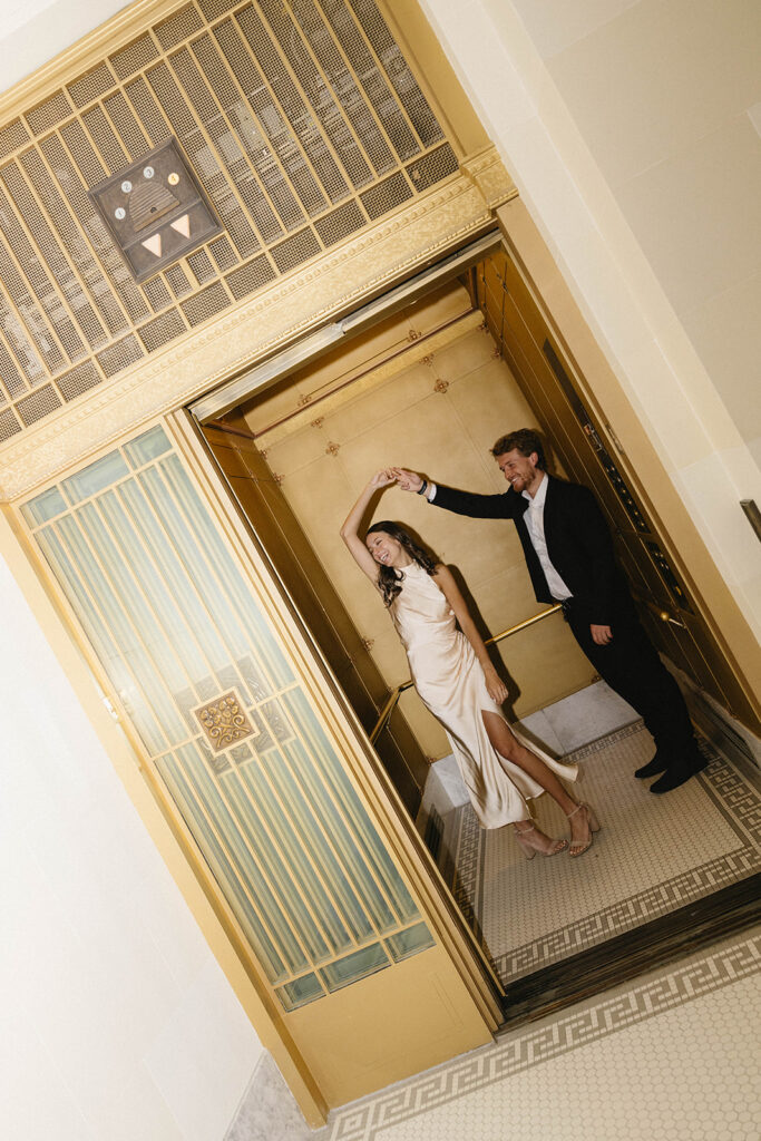 happy couple at their dream photoshoot in utah 