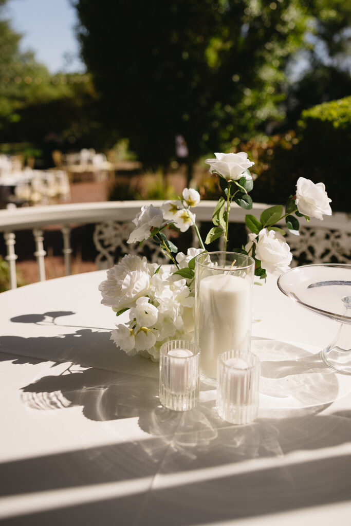 stunning wedding reception details 