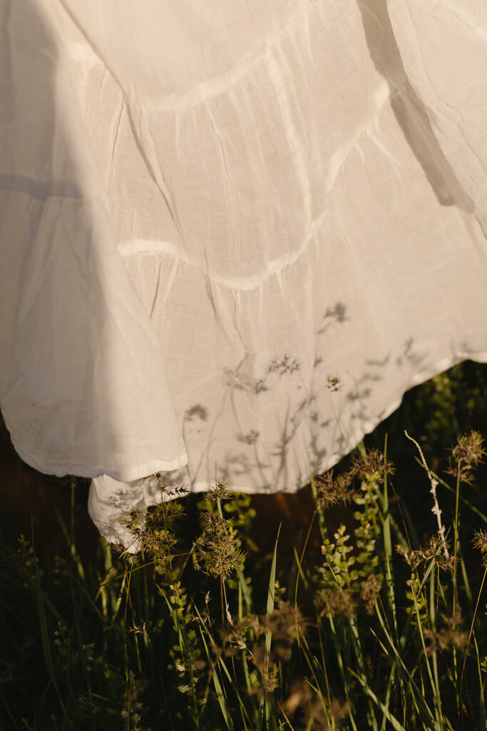Heartfelt Summer Engagement Photos at Chautauqua Park with Madison and Tyler