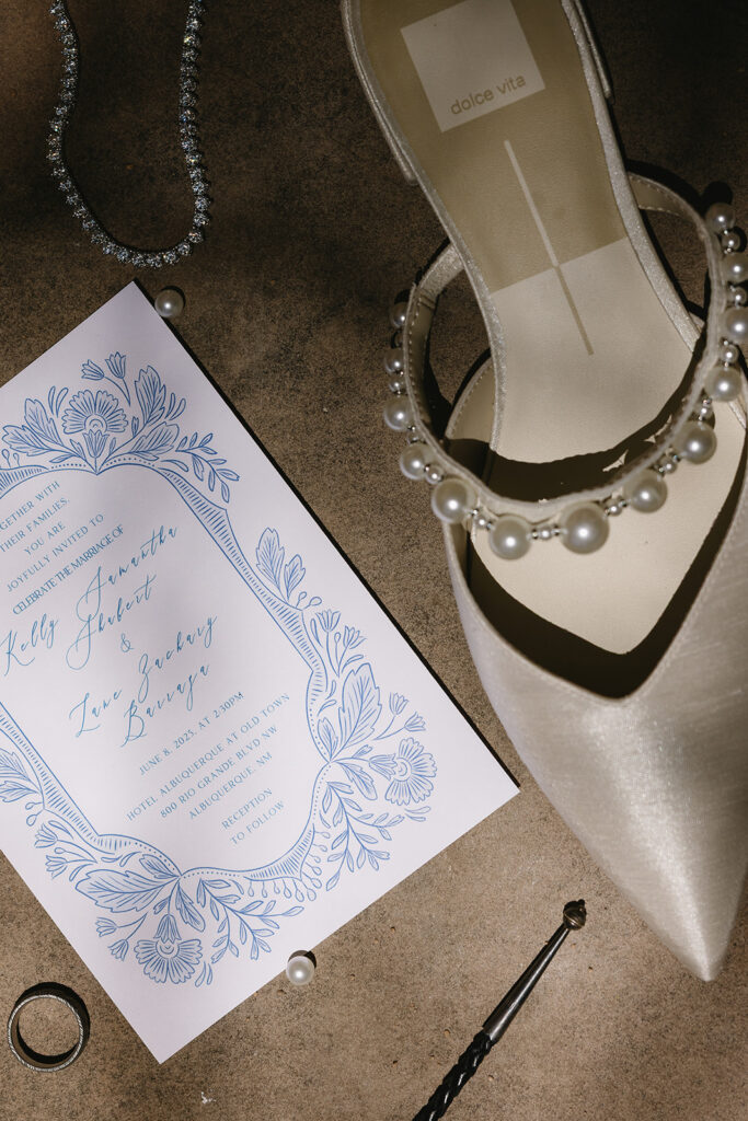 new mexico wedding details at hotel albuquerque