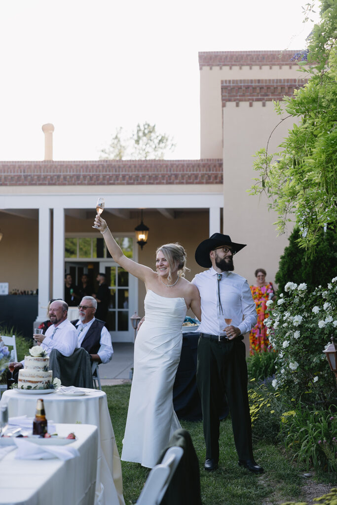 documentary style wedding photos reception and cocktail hour