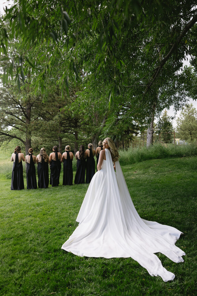 bridesmaids first look reactions