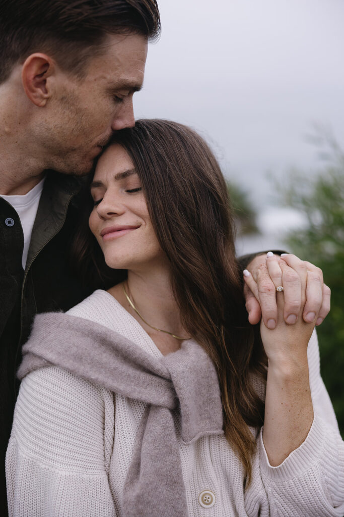 Dreamy San Diego Beach Engagement Pictures with a Timeless Coastal Feel