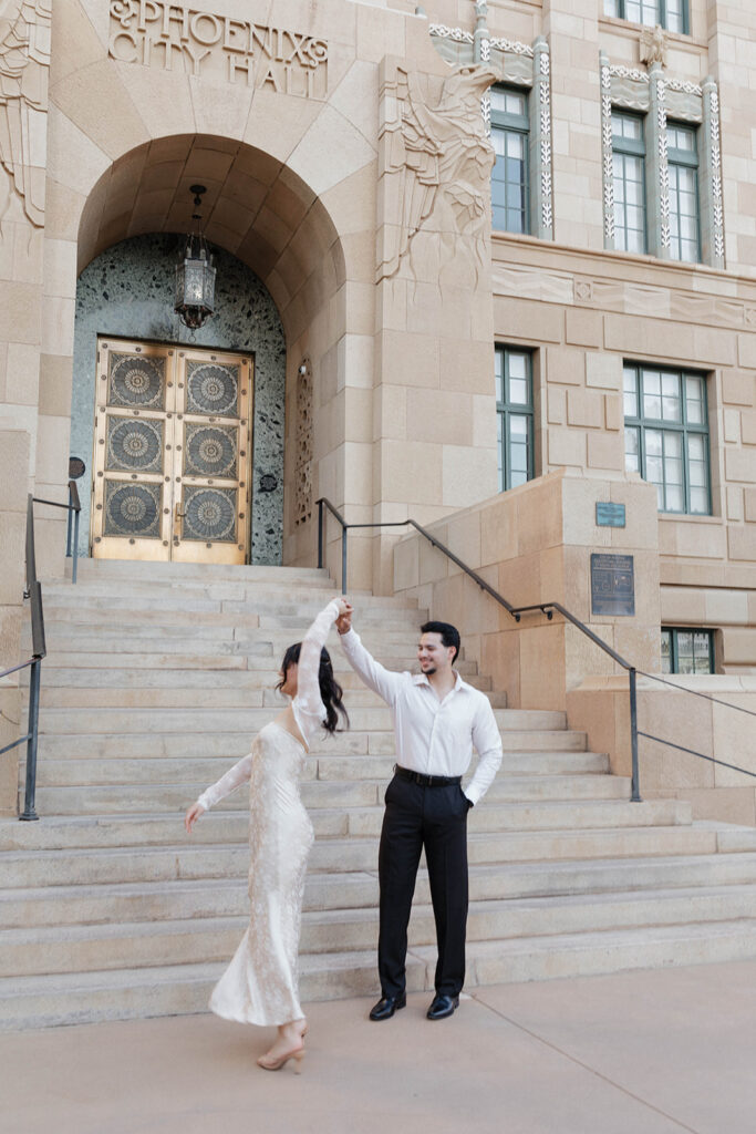 The Ultimate Guide to Downtown Engagement Photos in Phoenix