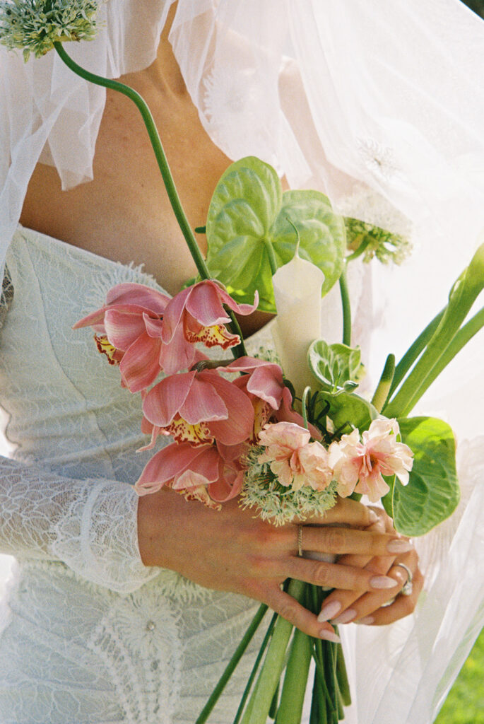 film wedding photography in colorado at greystone castle