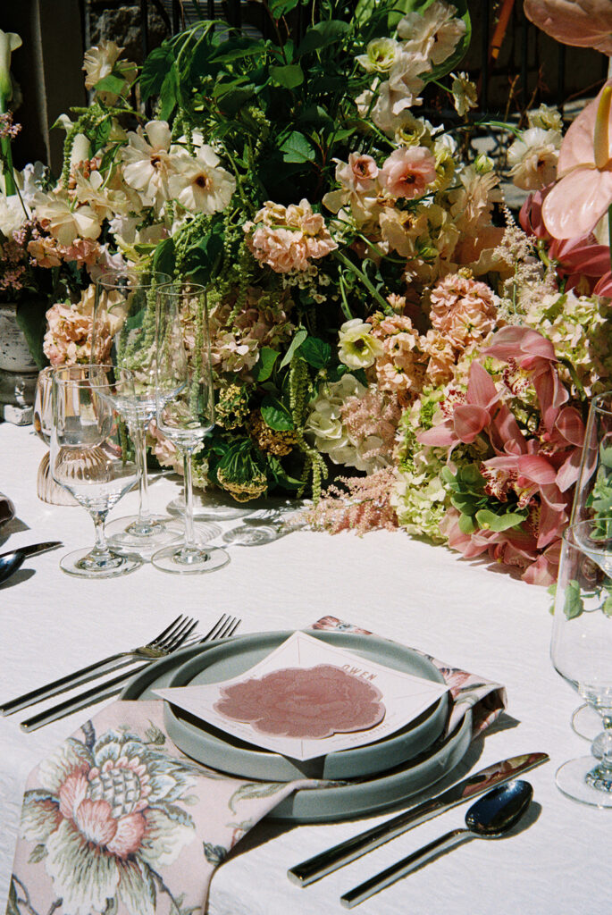 film wedding photography in colorado at greystone castle