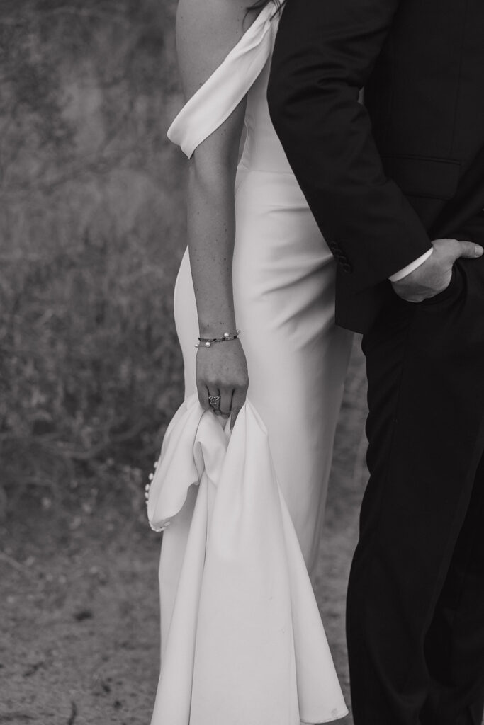 golden hour wedding photos in scottsdale arizona