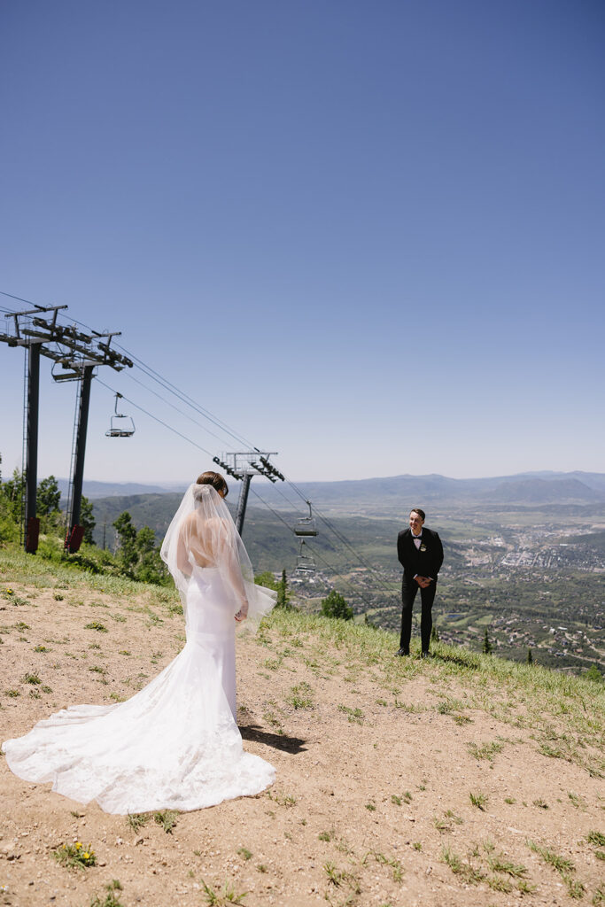 mountain wedding photos in steamboat spring for a destination wedding in colorado