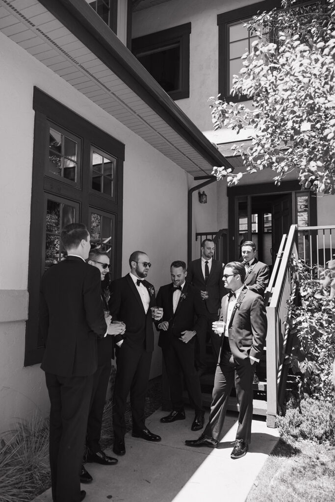 mountain wedding photos in steamboat spring for a destination wedding in colorado