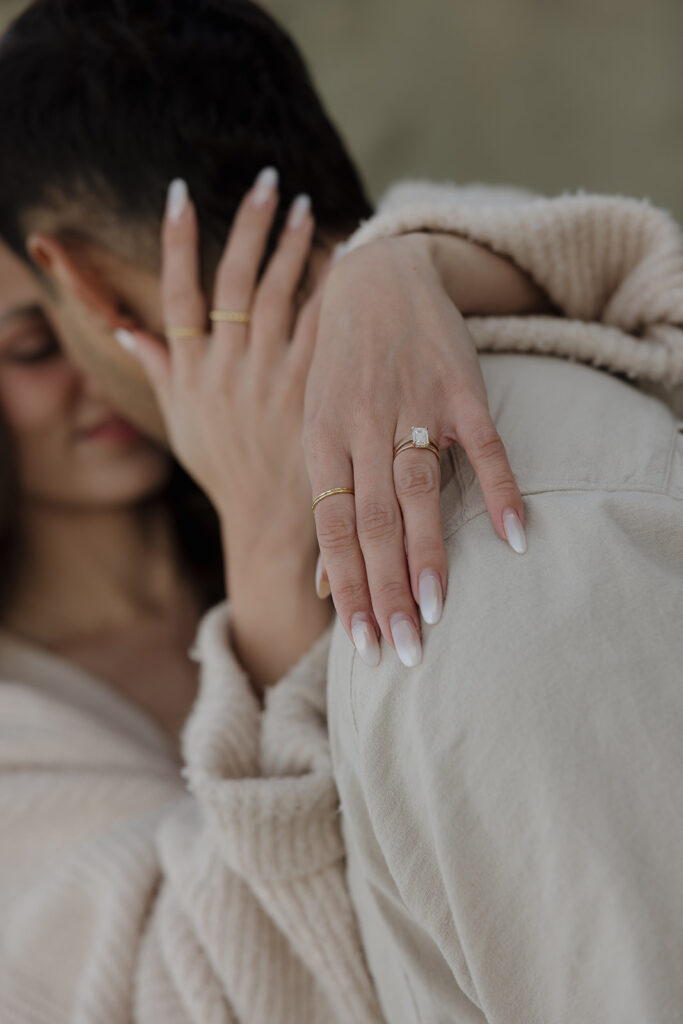 Torrey Pines Gliderport California Beach Engagement Photos at Sunrise
