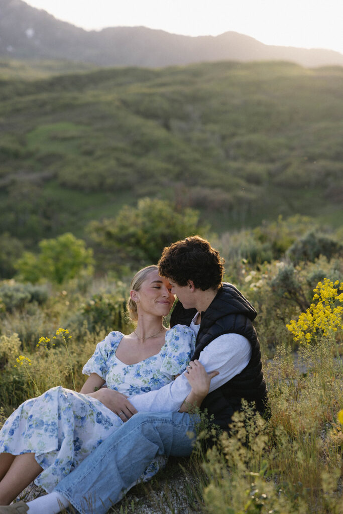 Utah Engagement Photos for Couples Who Want Something Scenic and Adventurous