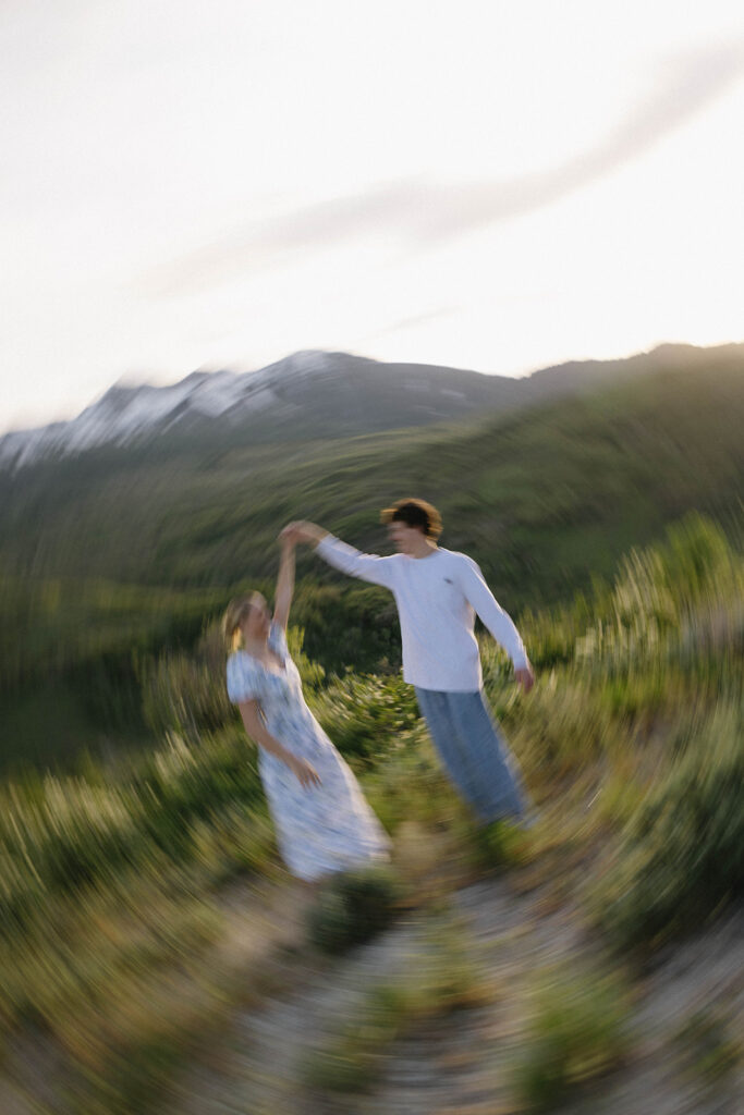 Utah Engagement Photos for Couples Who Want Something Scenic and Adventurous