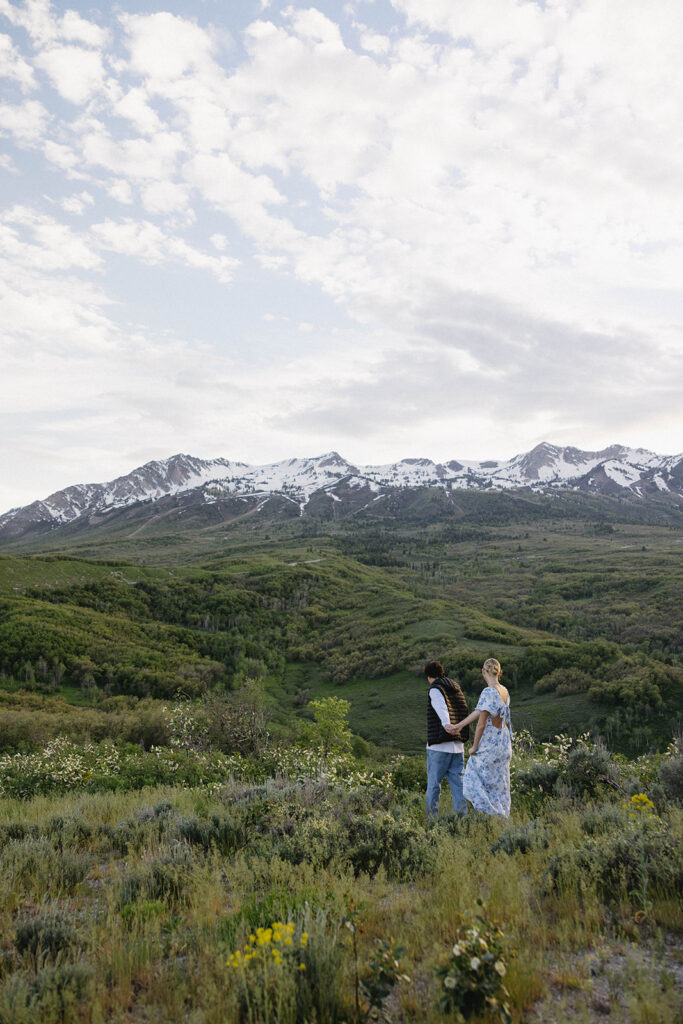 photojournalistic engagement photography in eden utah for a couples photoshoot