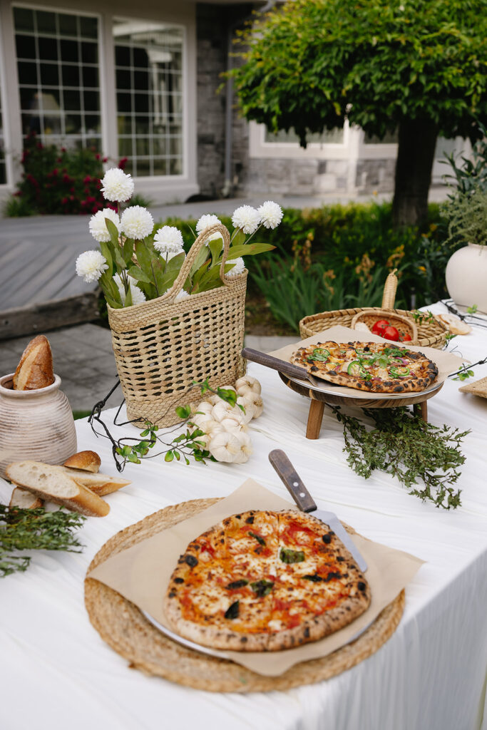 summer wedding table decor